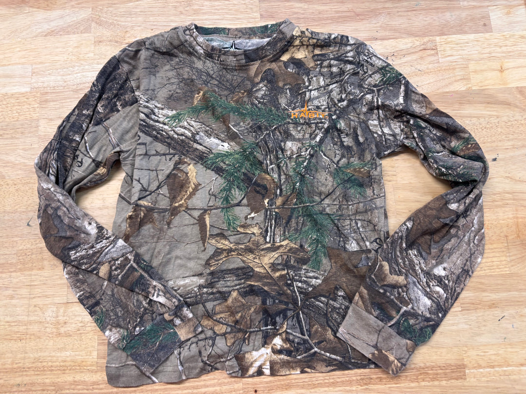 Habit Camo Long Sleeve Shirt Medium