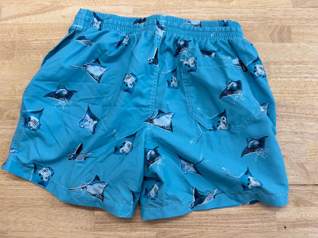 Chubbies Stingray Swim Trunks – adult M | Blue Print - Nest and Sprout-Consignment