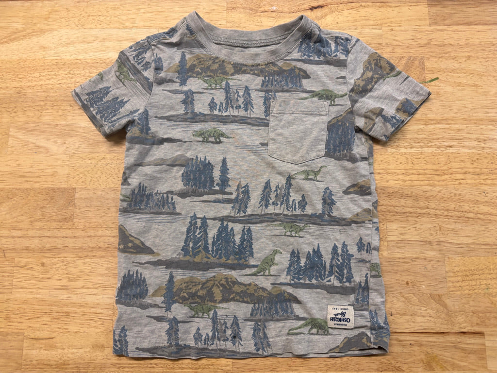 OshKosh Dino Scene Tee 5Y