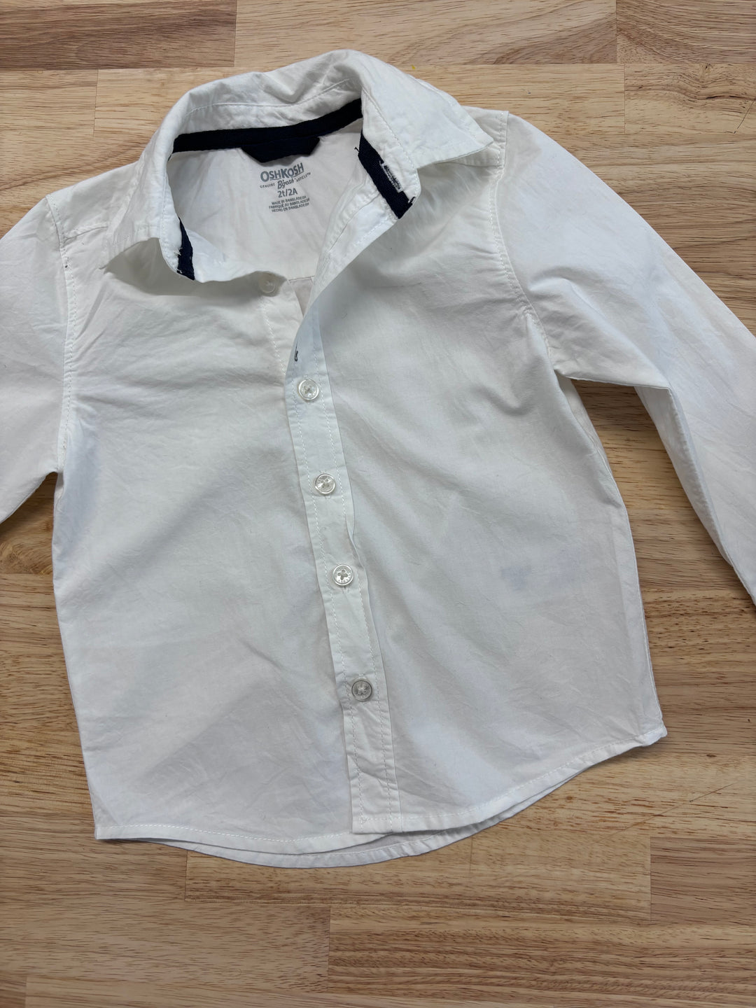 OshKosh 2T Button-Up Shirt imperfect