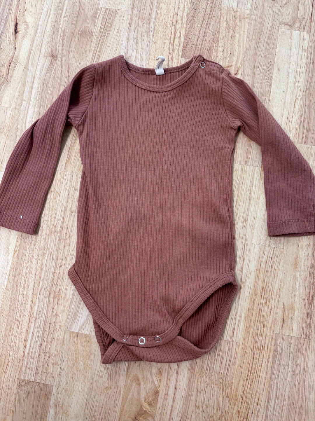 Quincy Mae Ribbed Bodysuit, 6-12 Months