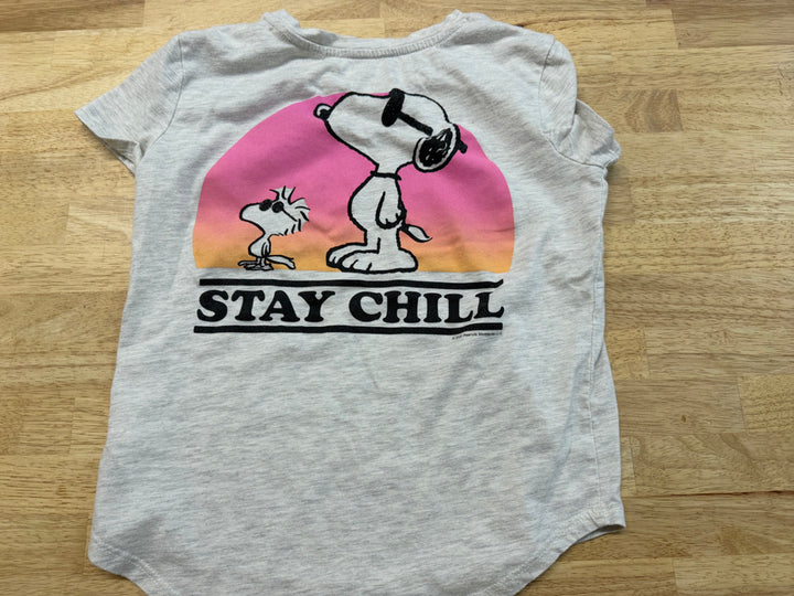 Gap Kids T-Shirt – 10 | Light Grey Snoopy Graphic | Play