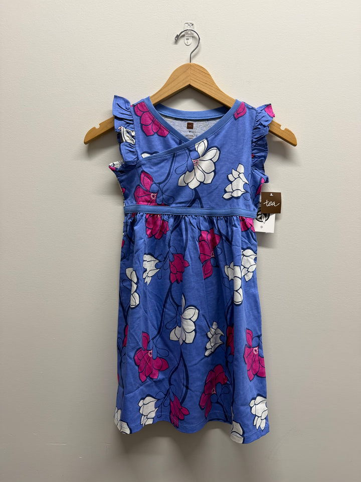 Tea Collection Magnolia Wrap Neck Dress – 8 | NWT