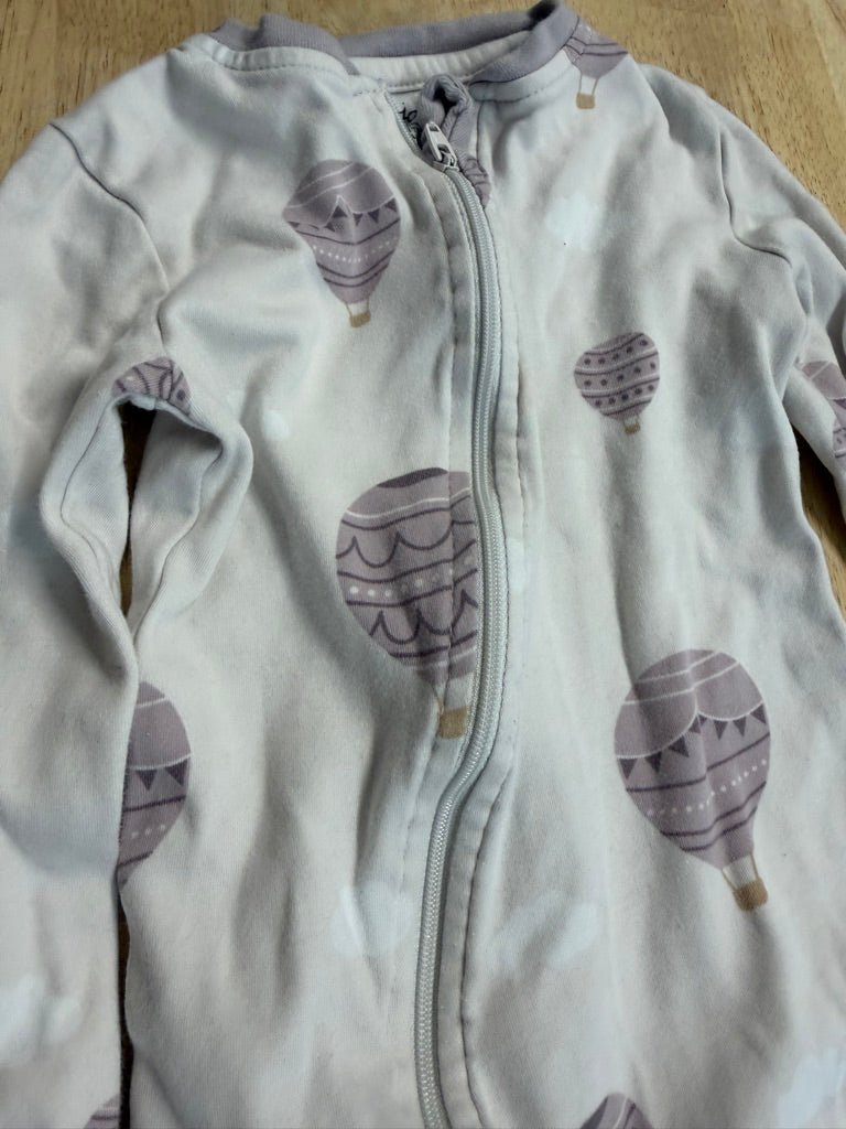 Zippy Jamz Footless Sleeper – 2T | Double Zipper | slightly imperfect - Nest and Sprout - Consignment