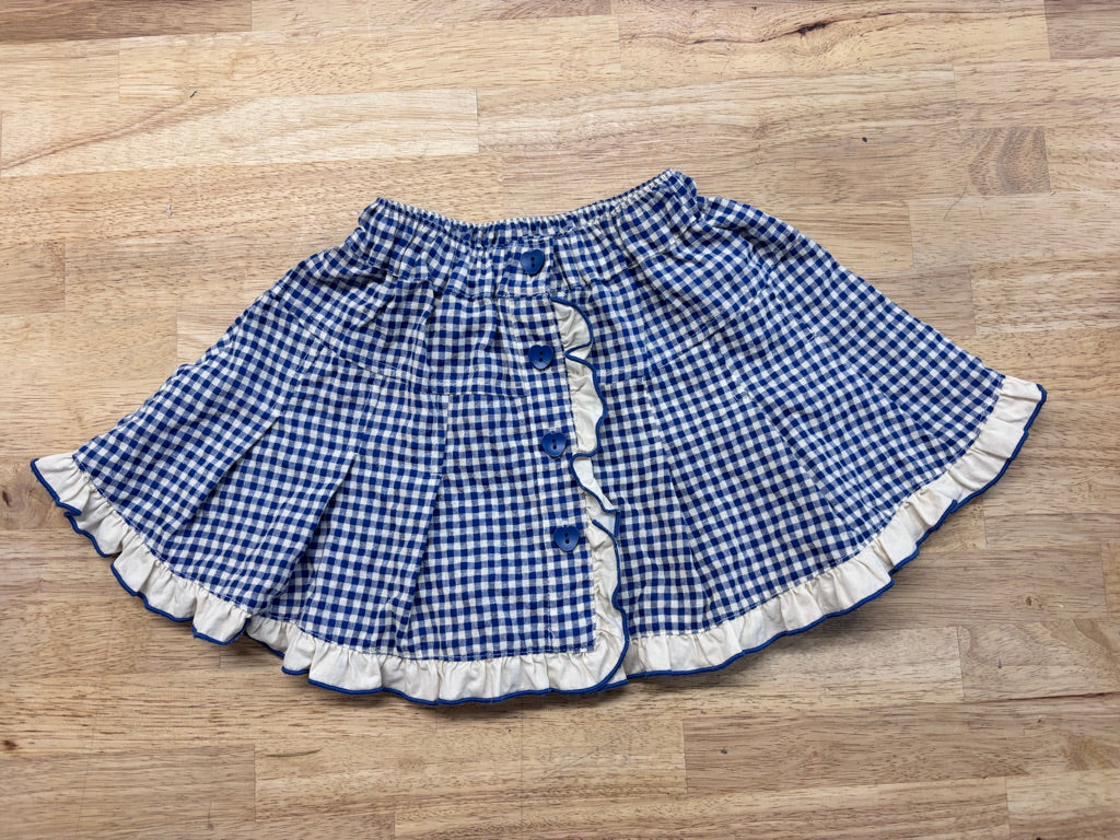 Cutey Cooly Gingham Skirt – 1-2Y