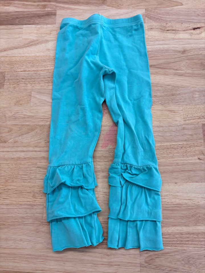 Peekaboo Leggings (Size 4, Mint Green)