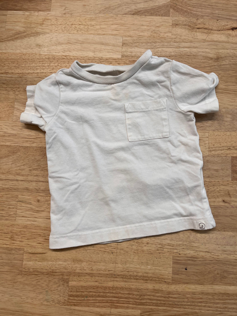 Carters Little Planet 12M White Shirt