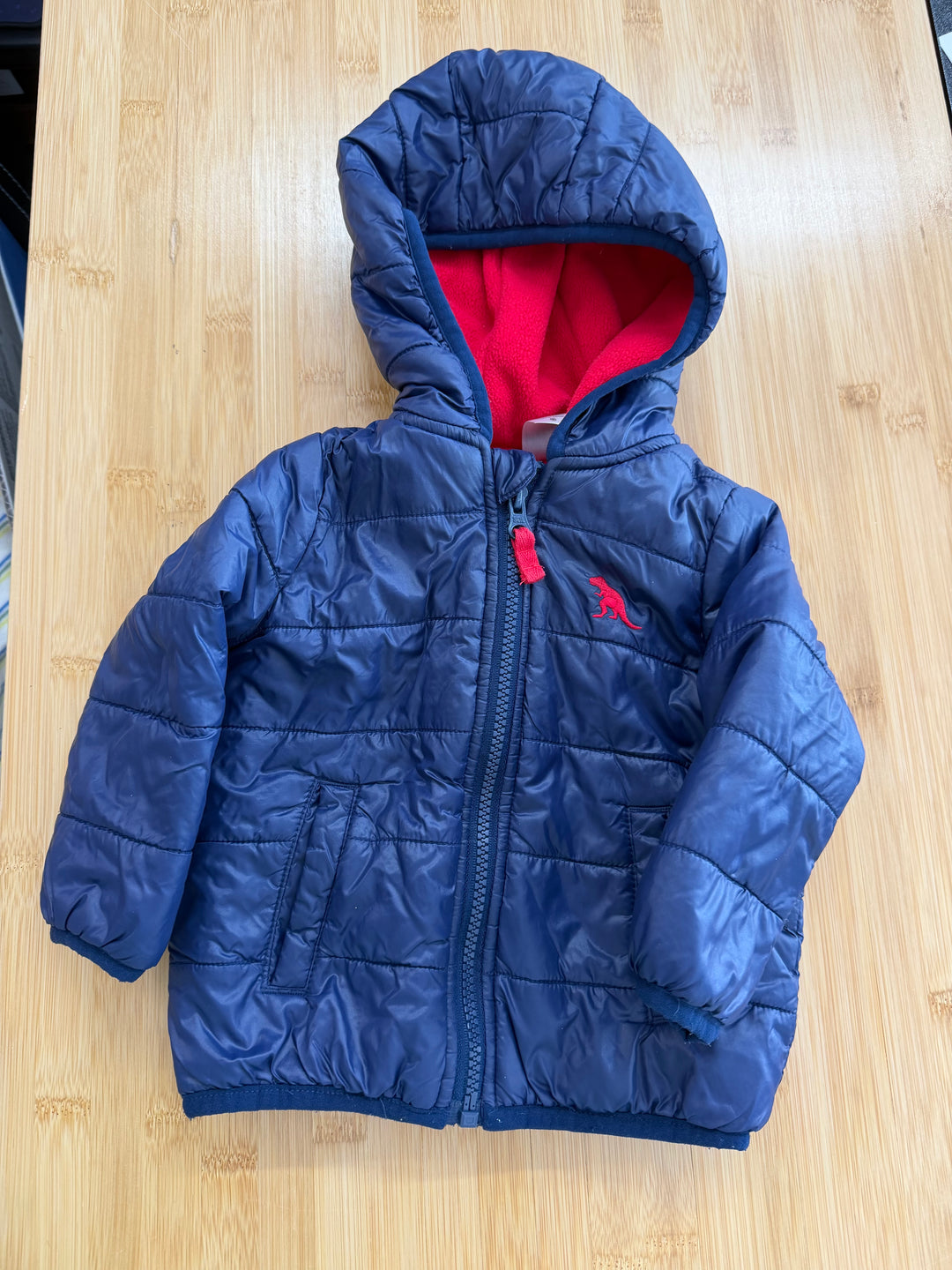 Simple Joys by Carter's Puffer Jacket – 12M | Fleece Lined Insulated