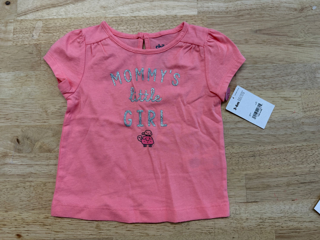 Child of Mine by Carter's Shirt – 3–6M | Pink Mommy's Little Girl | NWT