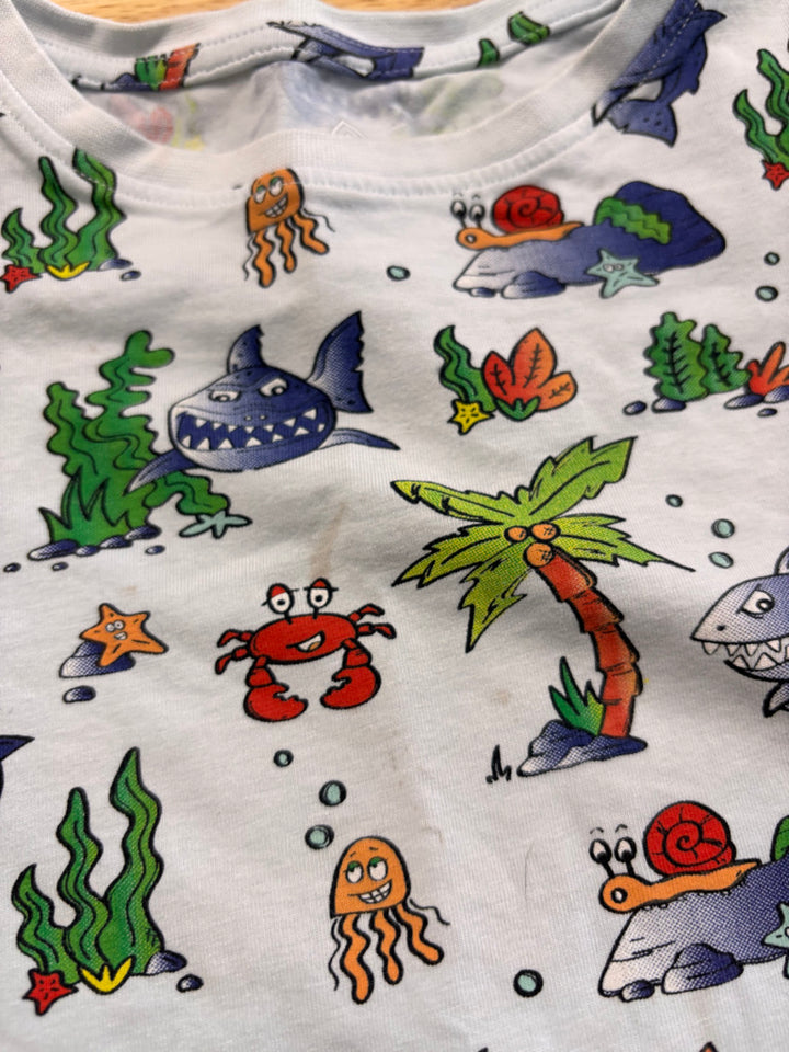 Ripzone Marina Scene Tee – Size 4 imperfect