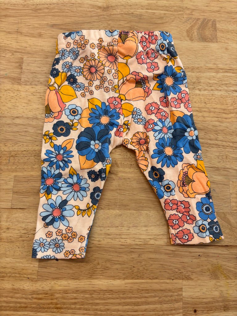 Goldie + Ace 3–6M Willa Wildflower Leggings (NWT, Pink Multi) - Nest and Sprout - Consignment