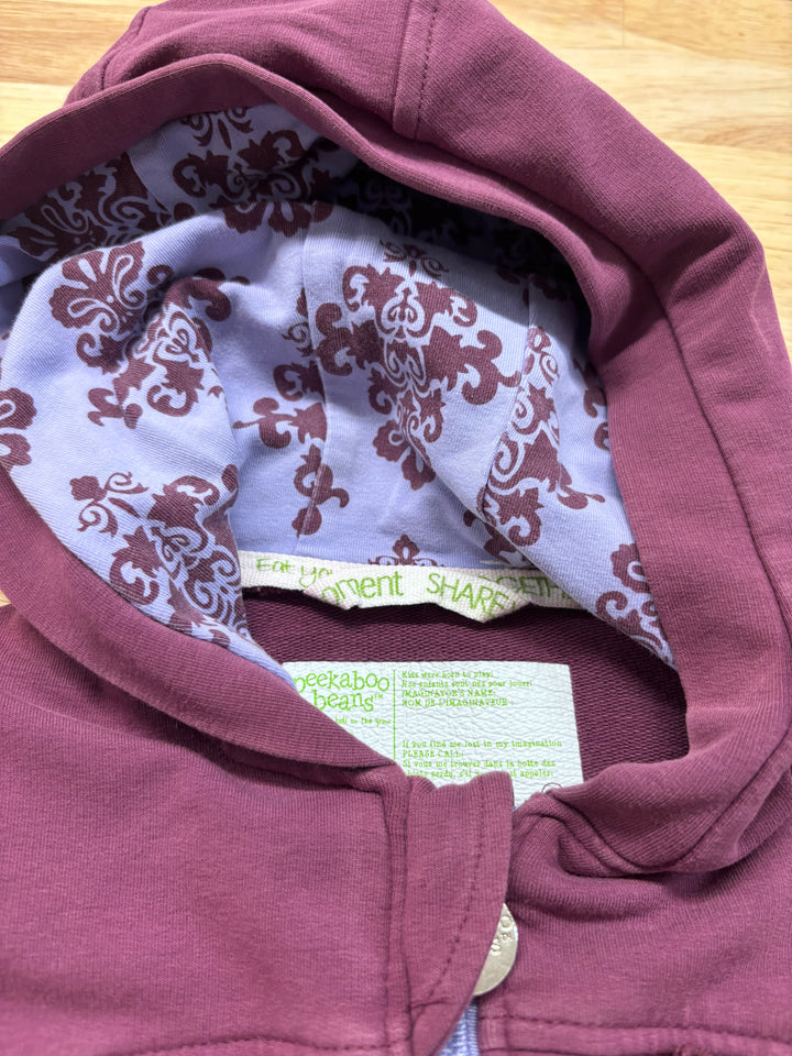 Peekaboo Beans Vintage Petal Perfect Hoodie (Size 2)