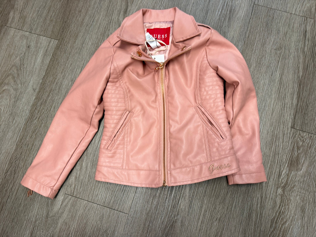 Guess Faux Leather Jacket – 5 | Dusty Pink Rose Gold Hardware