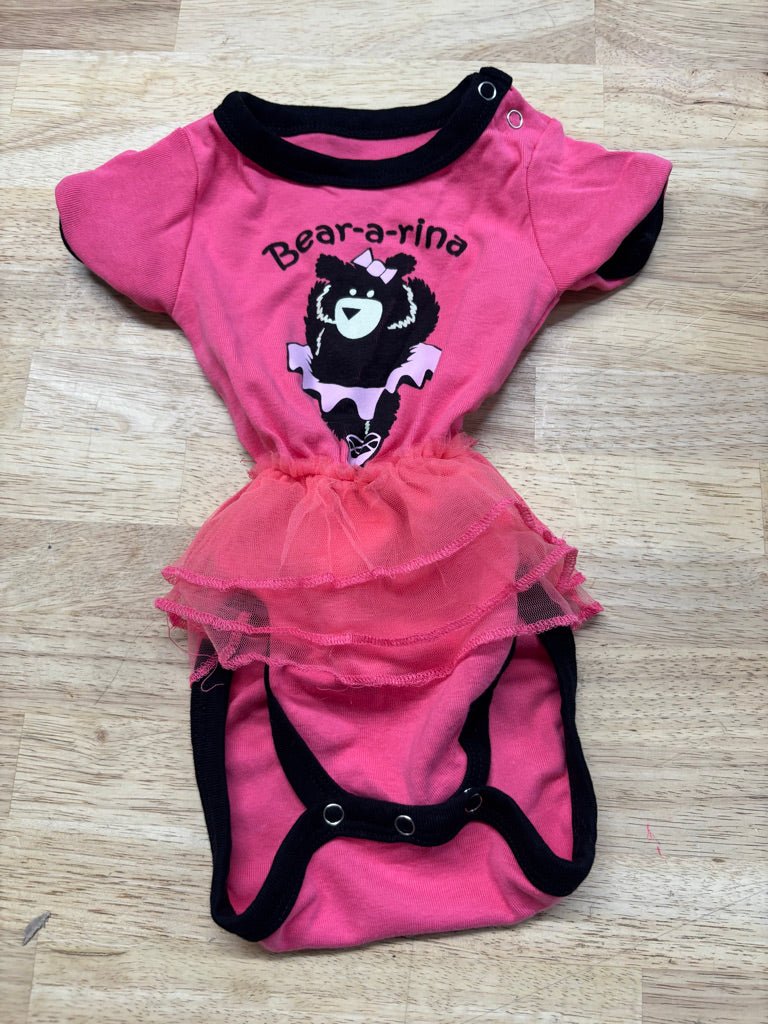 Lazy One Bear - arina Bodysuit with Tulle Skirt | 6M - Nest and Sprout - Consignment
