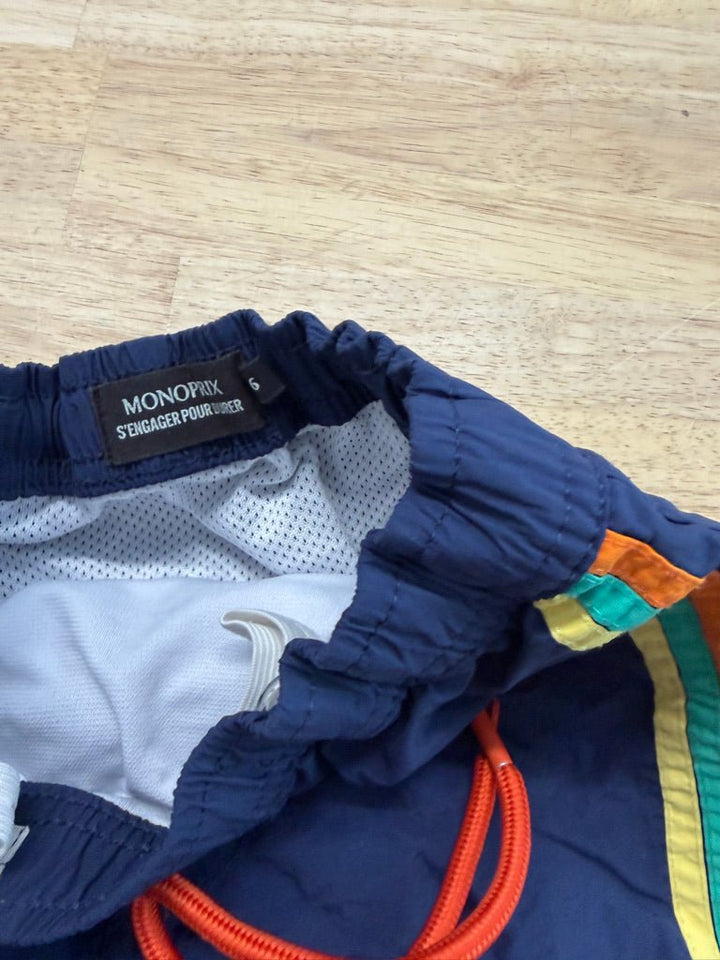 Monoprix Swim Shorts – 6 | Navy Lined Adjustable - Nest and Sprout - Consignment