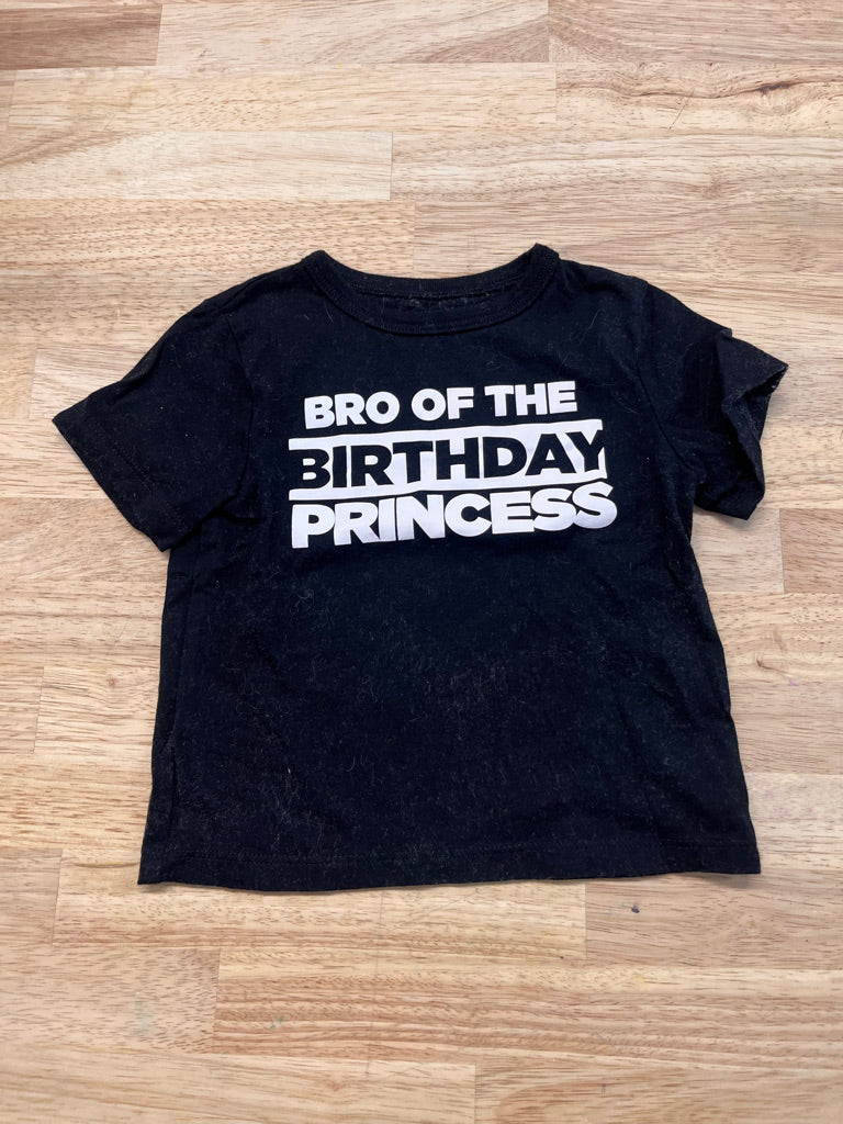 Children's Place 12-18M "Bro of the Birthday Princess" Shirt