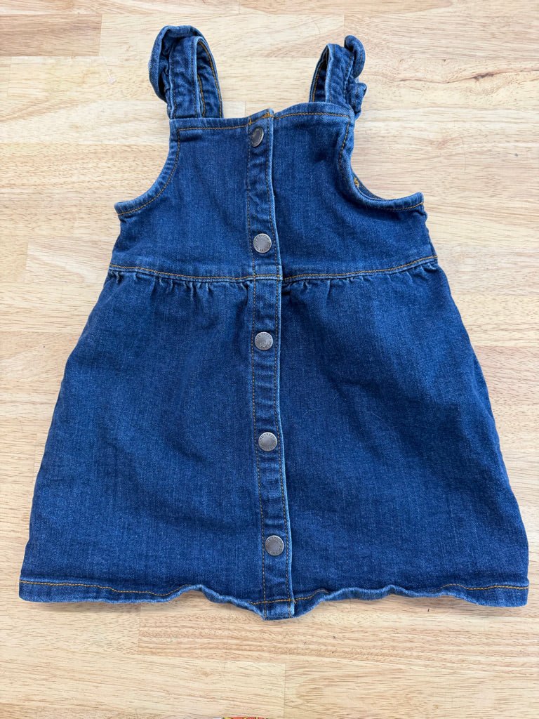 Joe Fresh jumper – 18–24M | Dark Wash Denim Button - Up - Nest and Sprout - Consignment