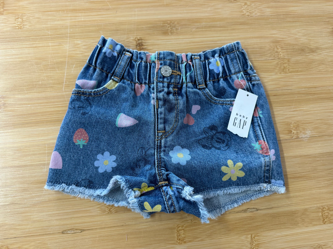 Baby Gap Disney Shorts – 18-24 Months | Disney | Medium Wash | Paper Bag | NWT