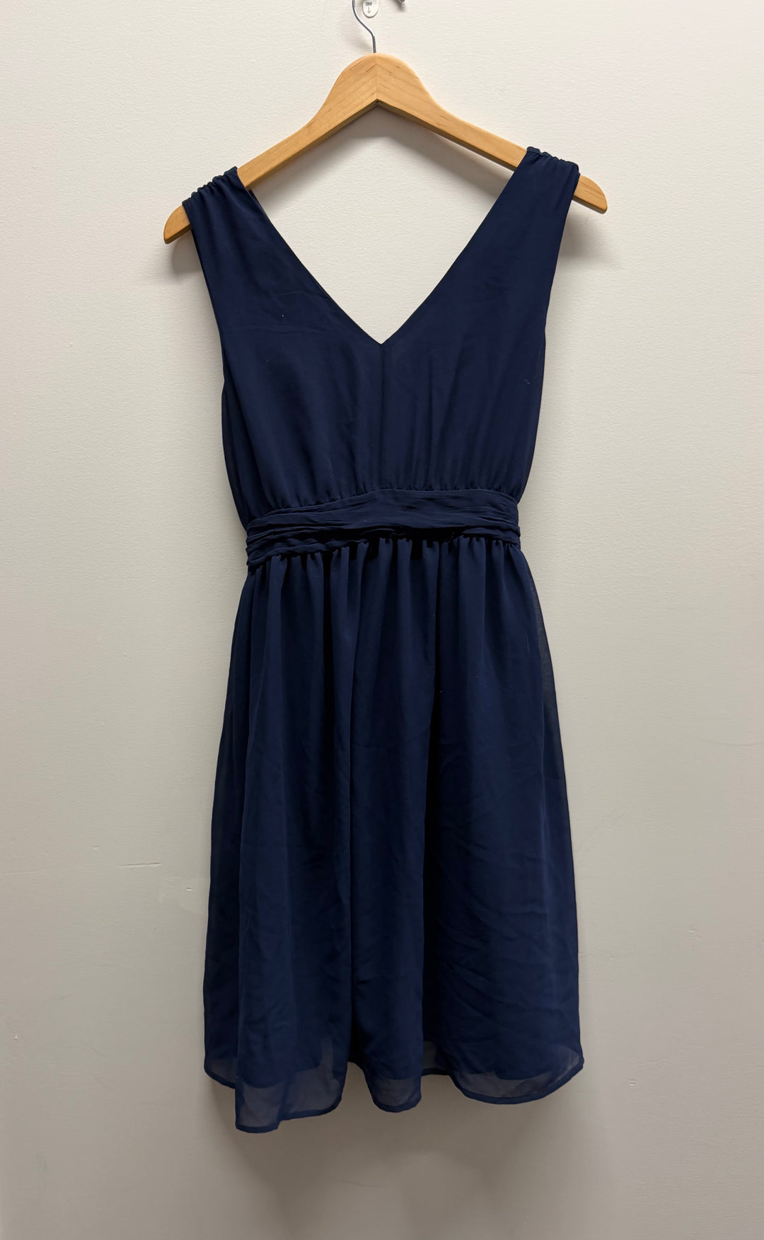Stork &amp; Baby Formalwear Maternity Dress – Medium | Navy | NWT