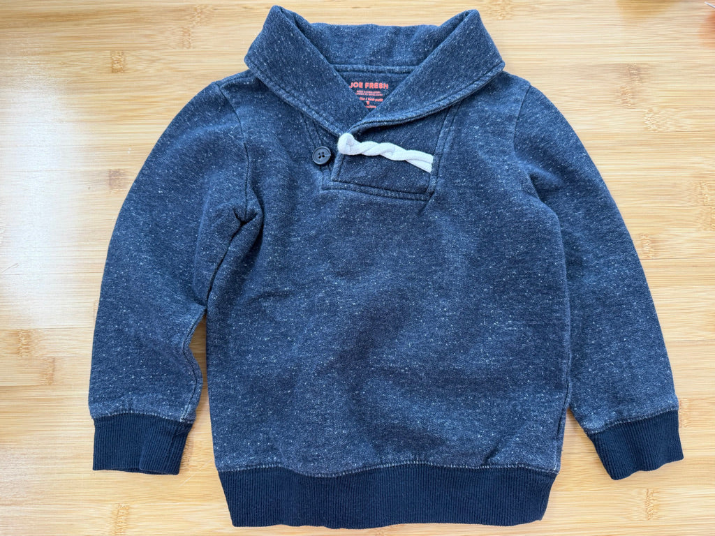 Joe Fresh Collared Sweater – 5 | Blue | Play