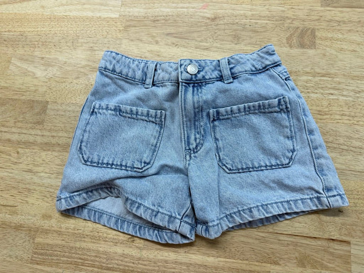 George Denim Shorts – 10 | Light Wash | 100% Cotton - Nest and Sprout-Consignment