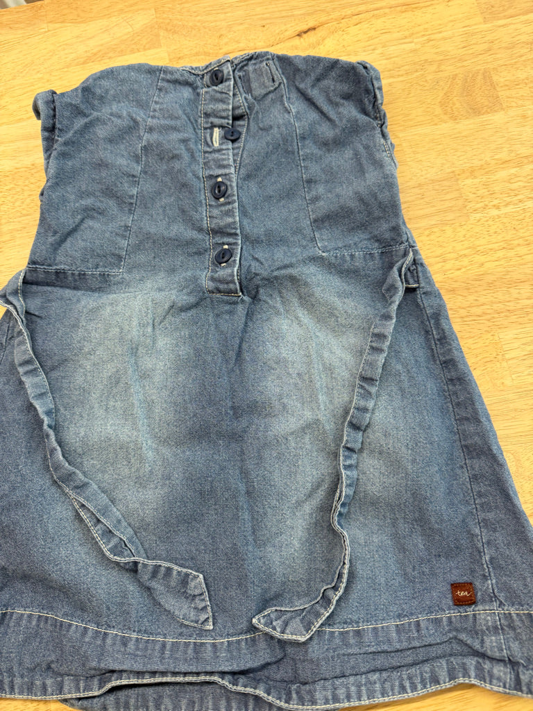 Tea Collection Chambray Dress – 2 | Denim Smocked Bodice
