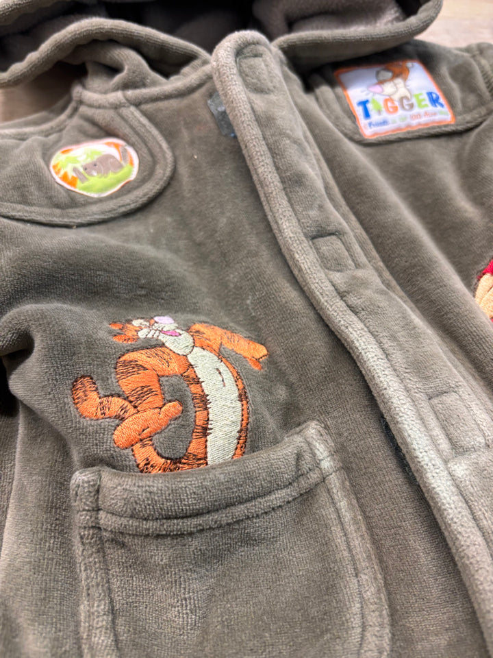 Disney Fleece Jacket – 6–12M Green Pooh & Tigger