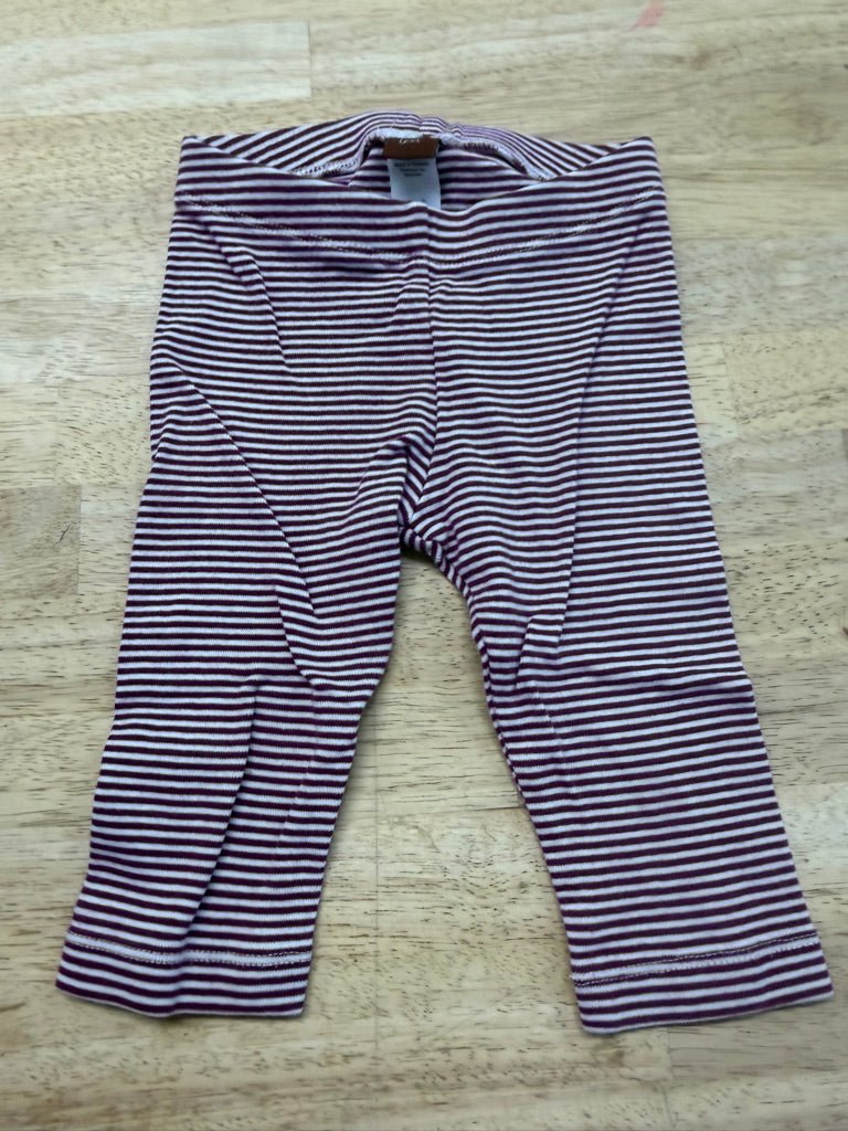 Tea Collection Purple Stripe Capri Legging – 2 - Nest and Sprout-Consignment
