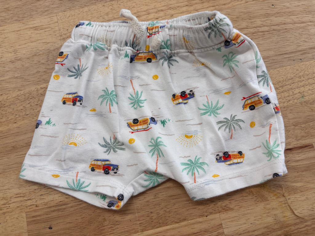 Old Navy 0-3M Beach Jersey Shorts
