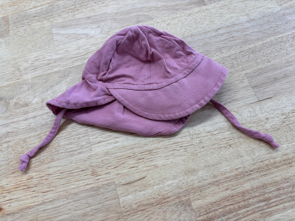 Jan & Jul Sun Hat – XS Newborn Dusty Rose