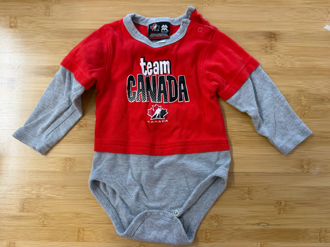 Team Canada Long Sleeve Bodysuit – 18M | Play