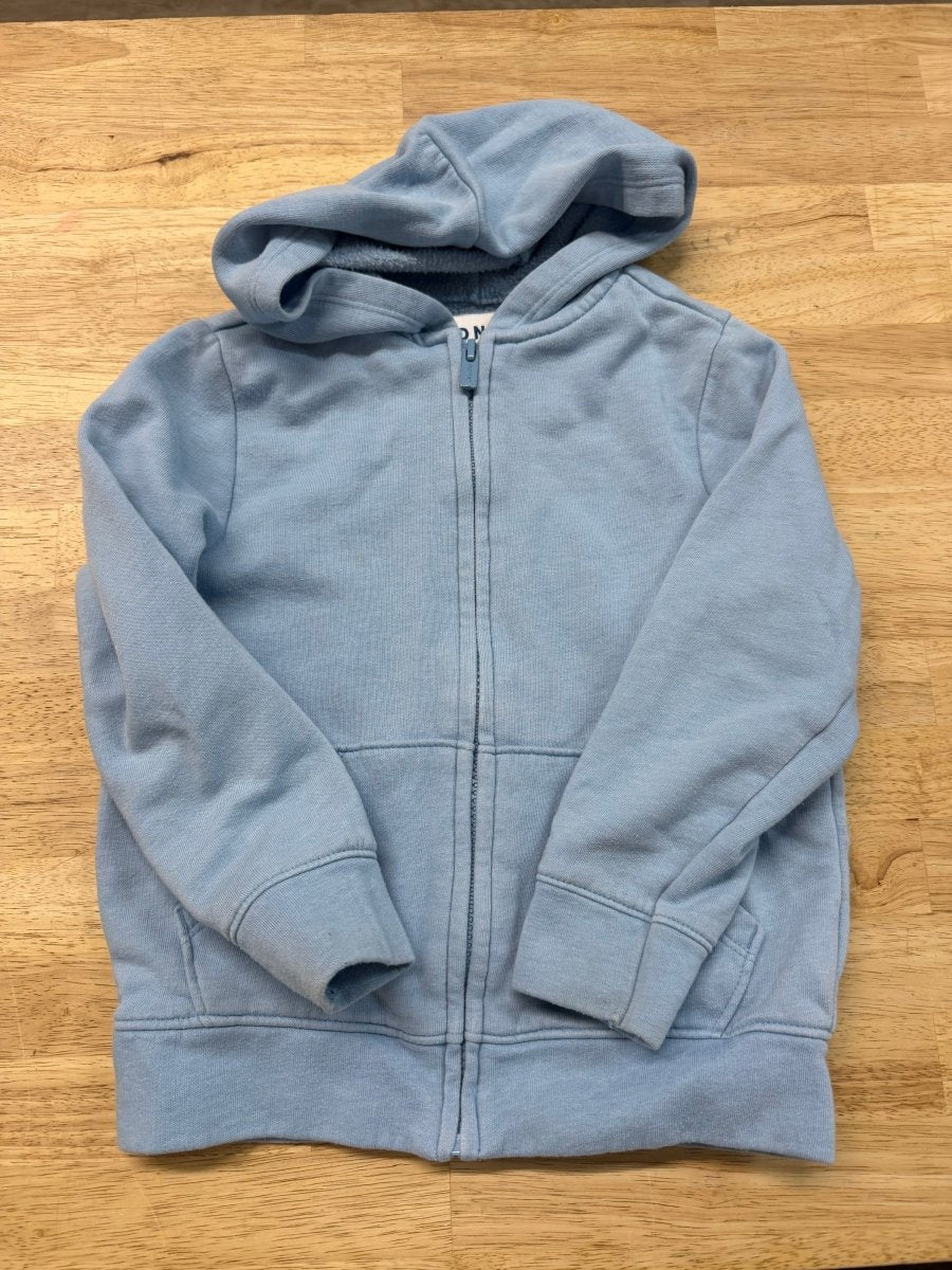Old Navy Hooded Zip Up Sweatshirt |4 Blue - Nest and Sprout-Consignment