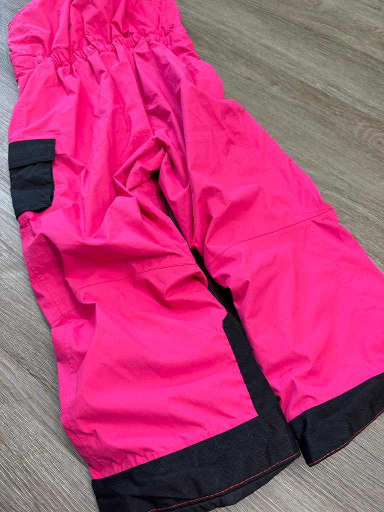 The North Face Toddler Insulated Bib Snow Pants – 5 | Hot Pink EZ Grow Attached