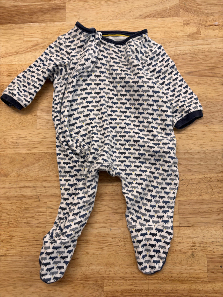 Obaïbi Sleeper – Size 3M (Fox Print)
