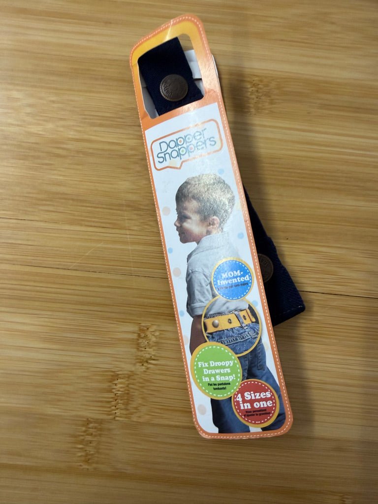 Dapper Snapper Belt – Toddler | Navy | NWT - Nest and Sprout - Consignment