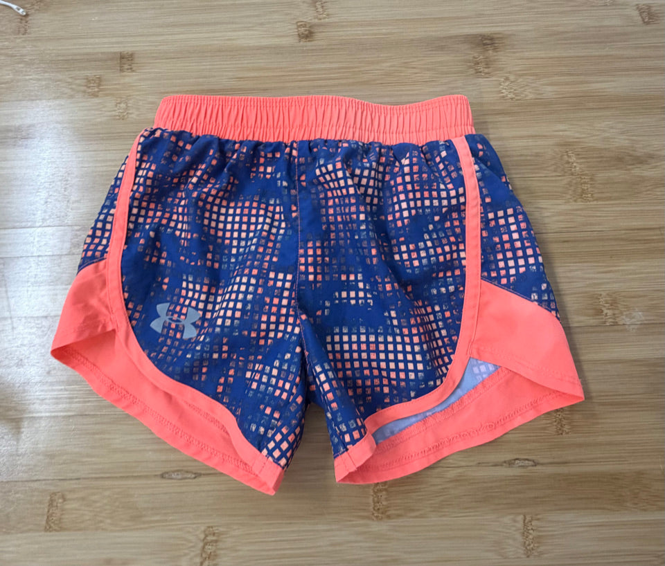 Under Armour Running Shorts – 5 | Blue & Bright Orange