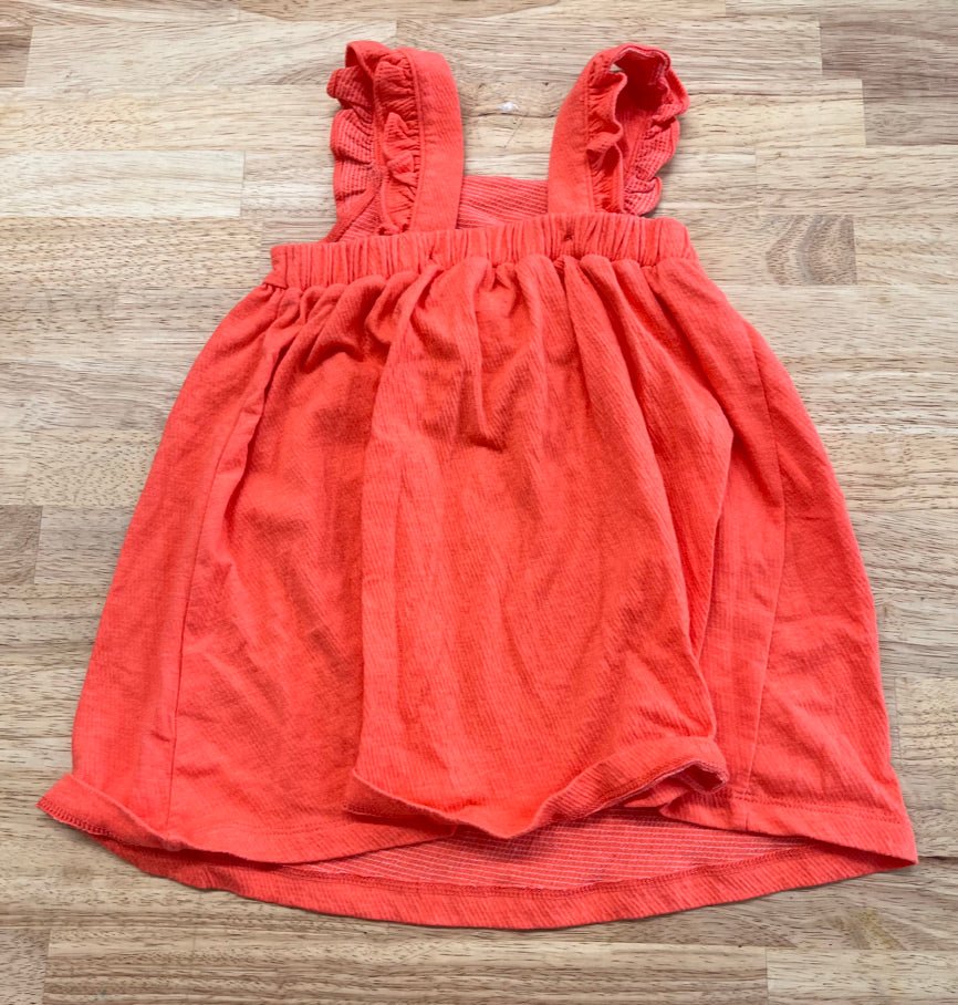 Child of Mine Dress + Diaper Cover – Coral 24 Months - Nest and Sprout - Consignment
