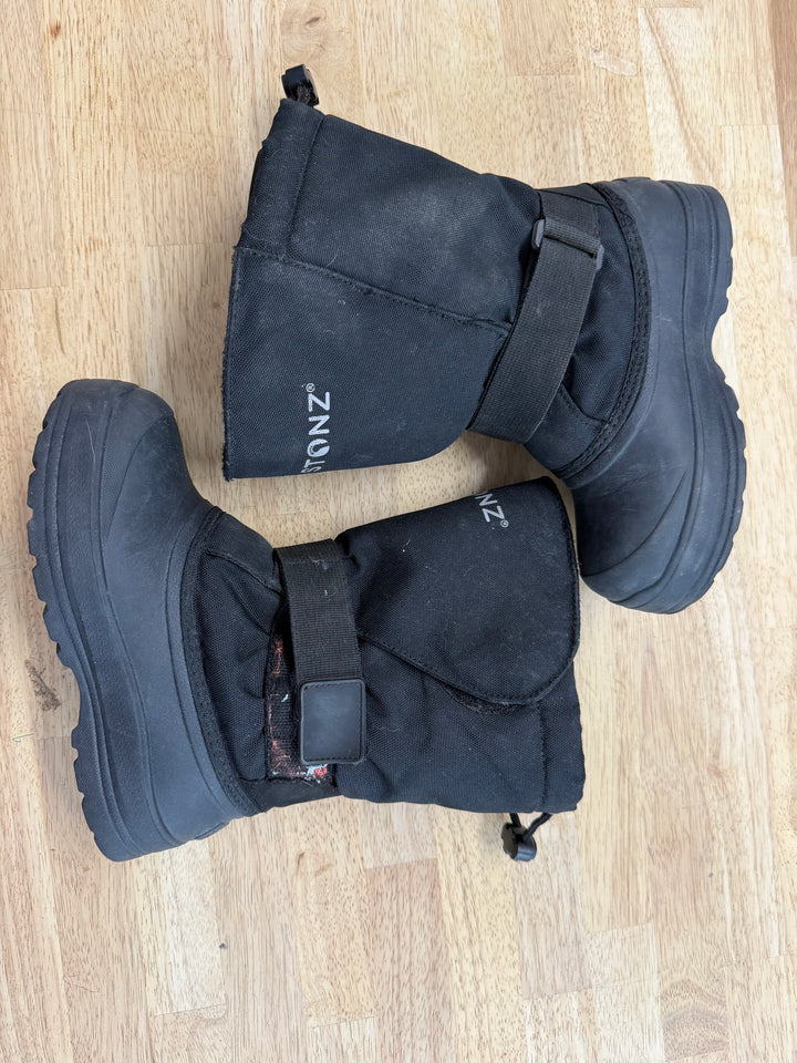 Stonz Black Velcro Boots – 1Y | Ankle Secure Excellent