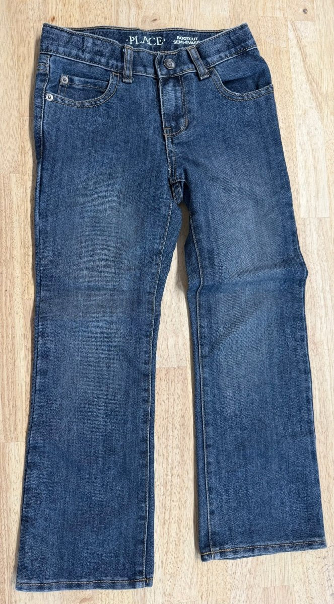 Children's Place Jeans – Size 6 | Bootcut Dark Medium Wash - Nest and Sprout - Consignment