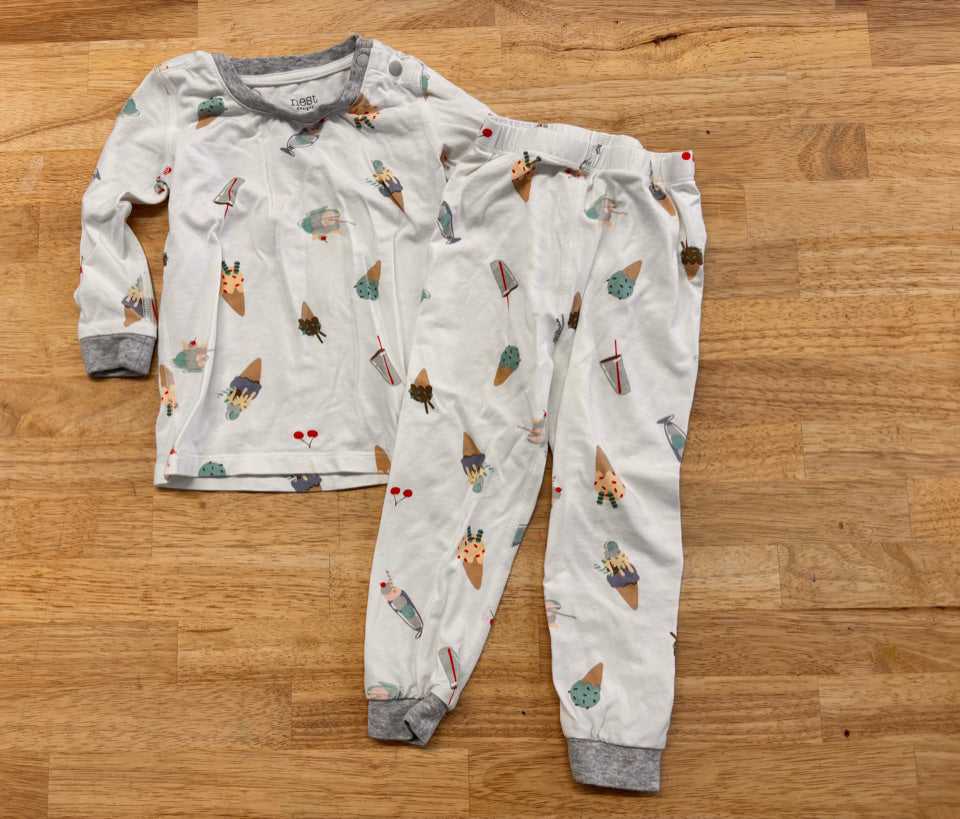 Nest Designs Ice Cream PJ Set – 12-18M