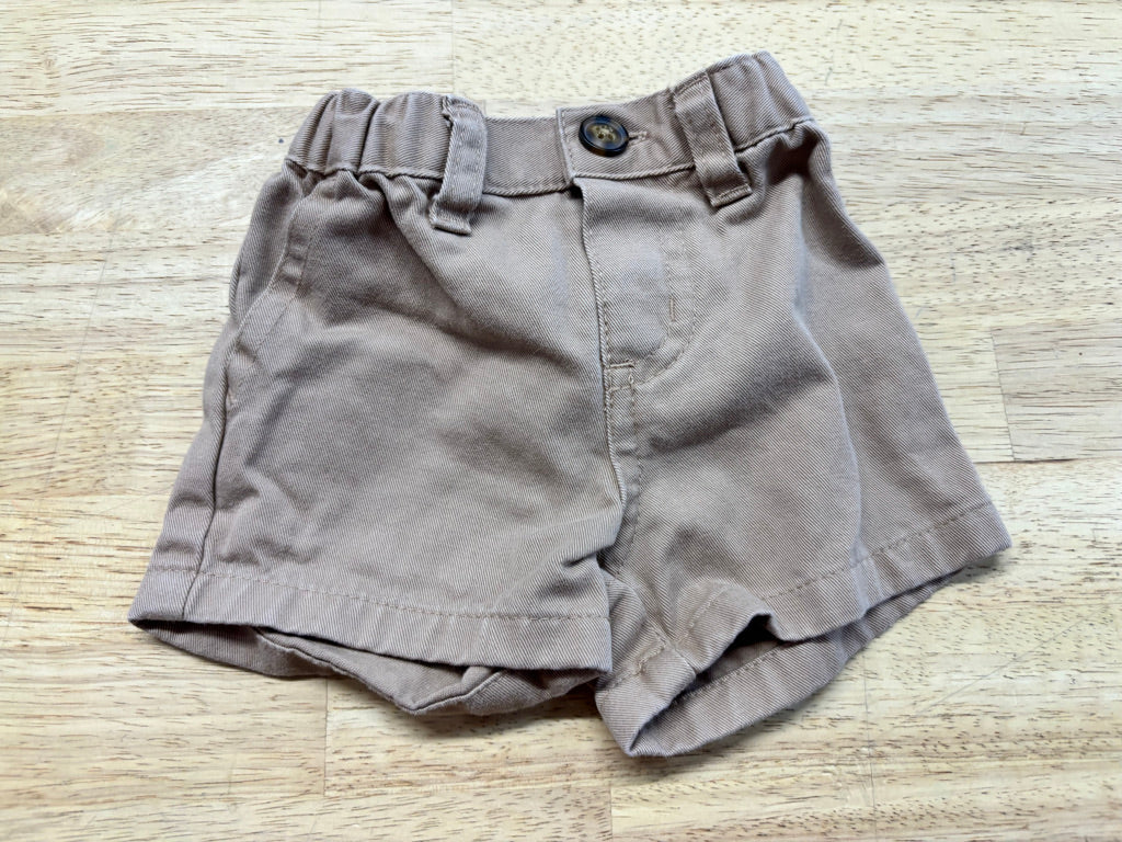 Carter’s Chino Shorts – Brown | Newborn
