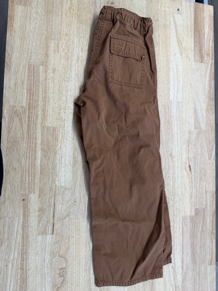Hanna Andersson Cargo Pants – 130 | Khaki - Nest and Sprout - Consignment