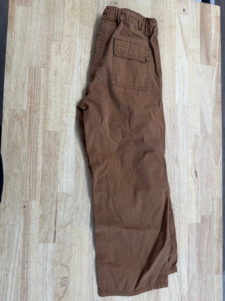 Hanna Andersson Cargo Pants – 130 | Khaki - Nest and Sprout - Consignment