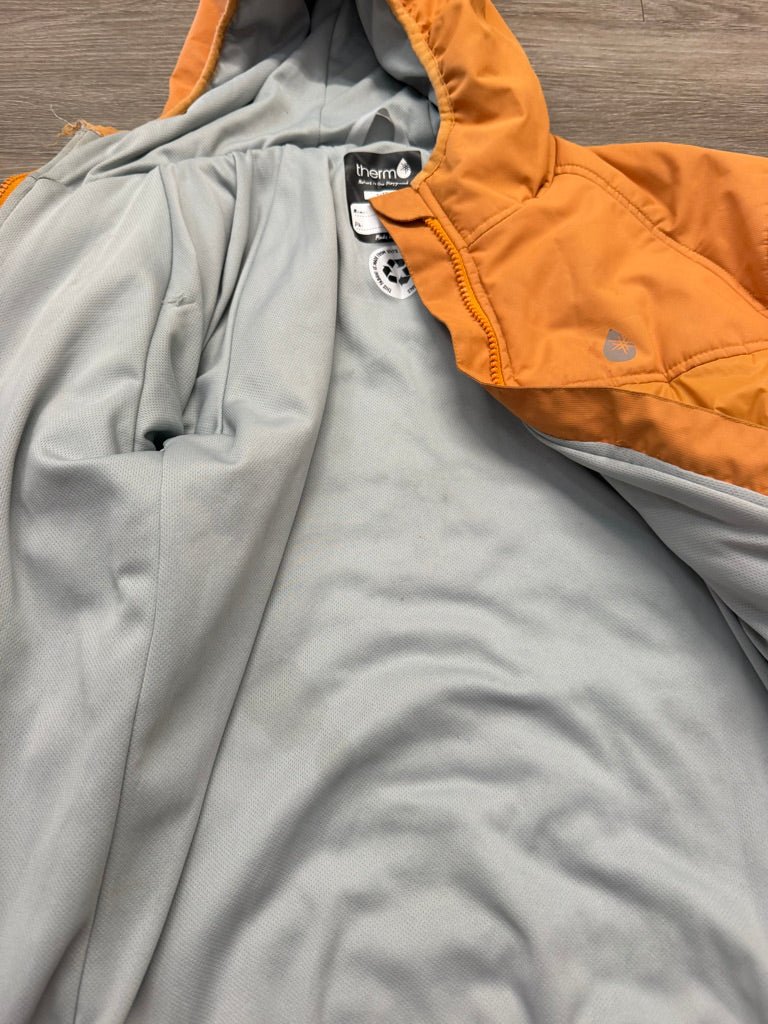 Therm Puffer Jacket – 8 | Orange - Nest and Sprout-Consignment
