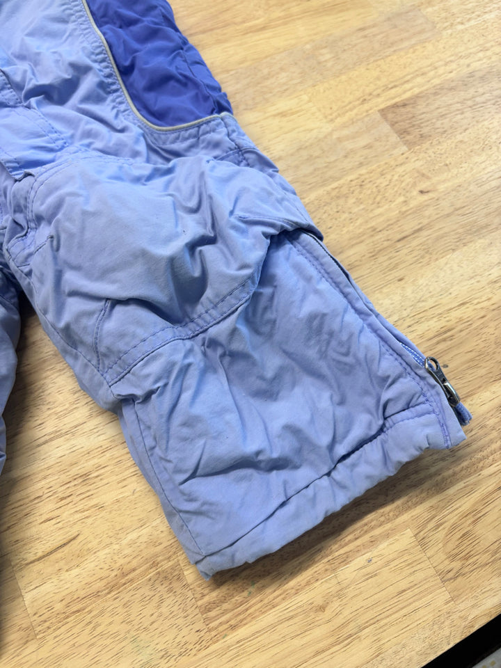 LL Bean 2T Purple One-Piece Snowsuit