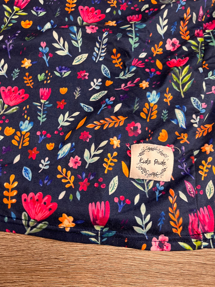 Kidz Pride Car Seat Cover – Navy Floral