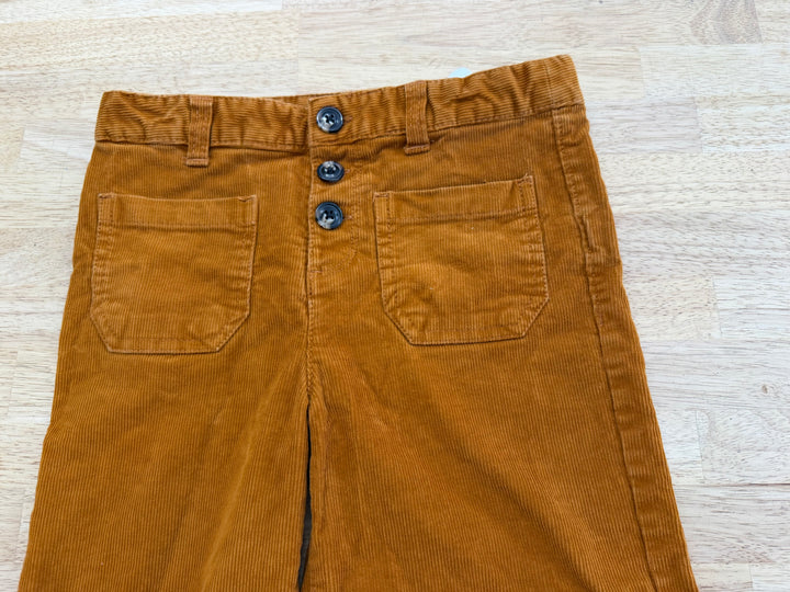 Joe Fresh Wide Leg Corduroy Pants – 10 | Orange