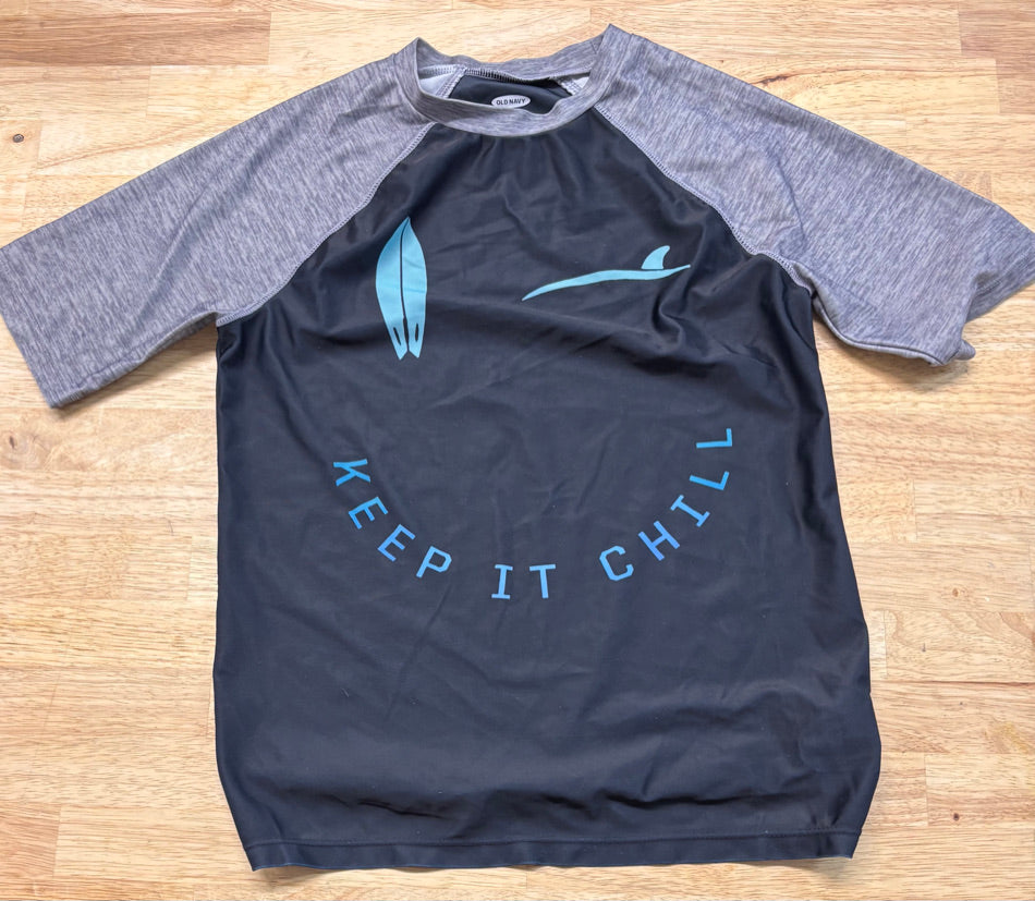 Old Navy Keep It Chill Rash Guard – Size 10-12Y