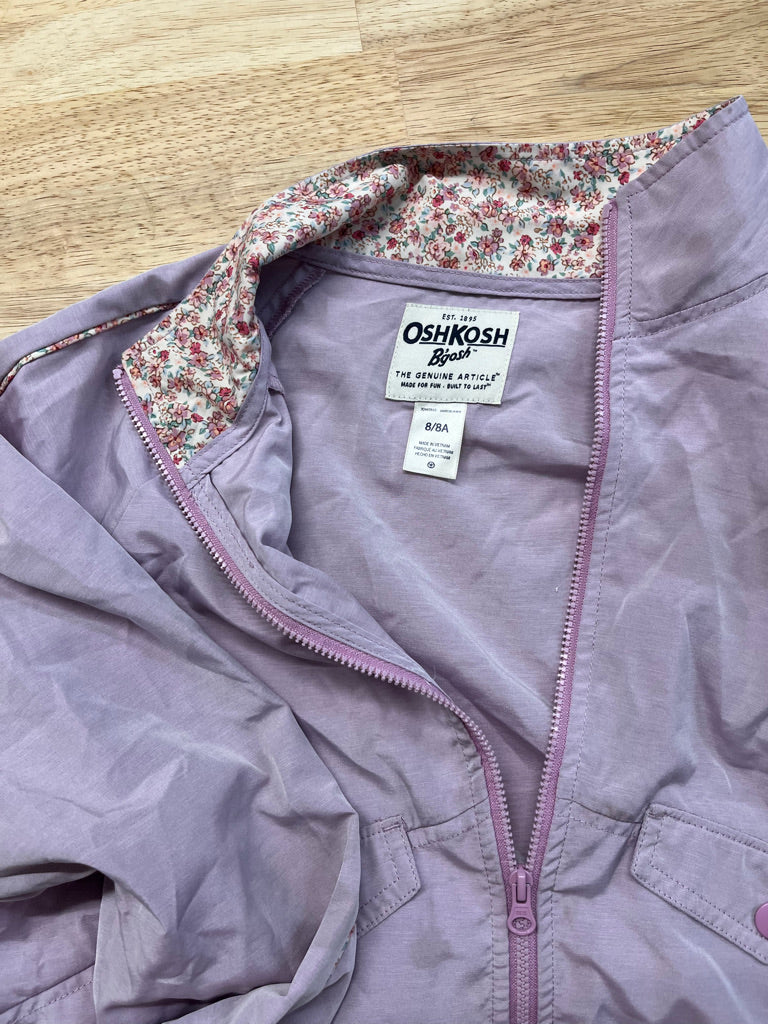 OshKosh Lightweight Jacket – Purple 8Y