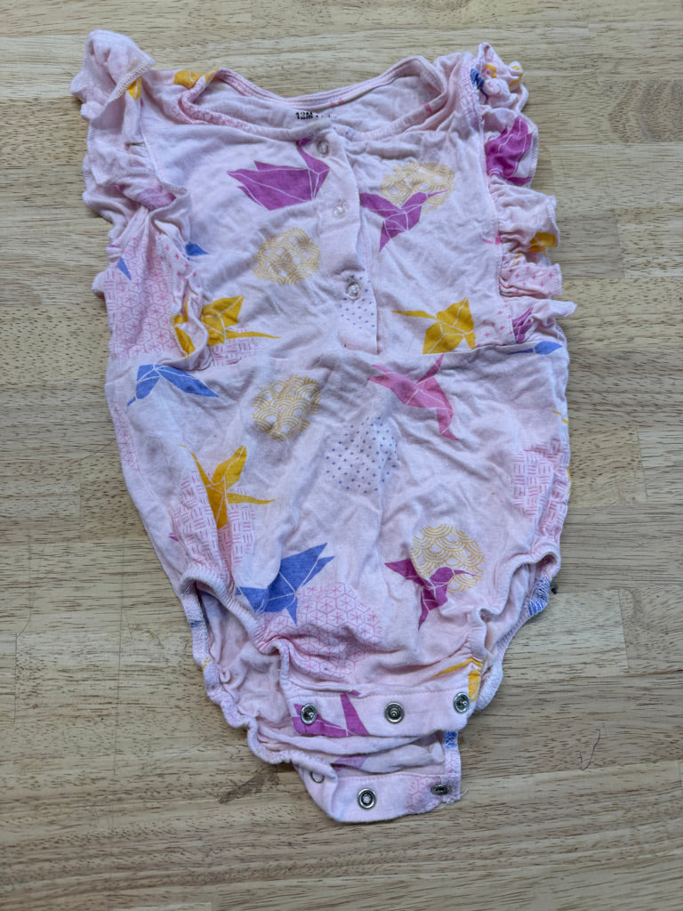 Silkberry Bird Print Bodysuit – 12–18M | Play